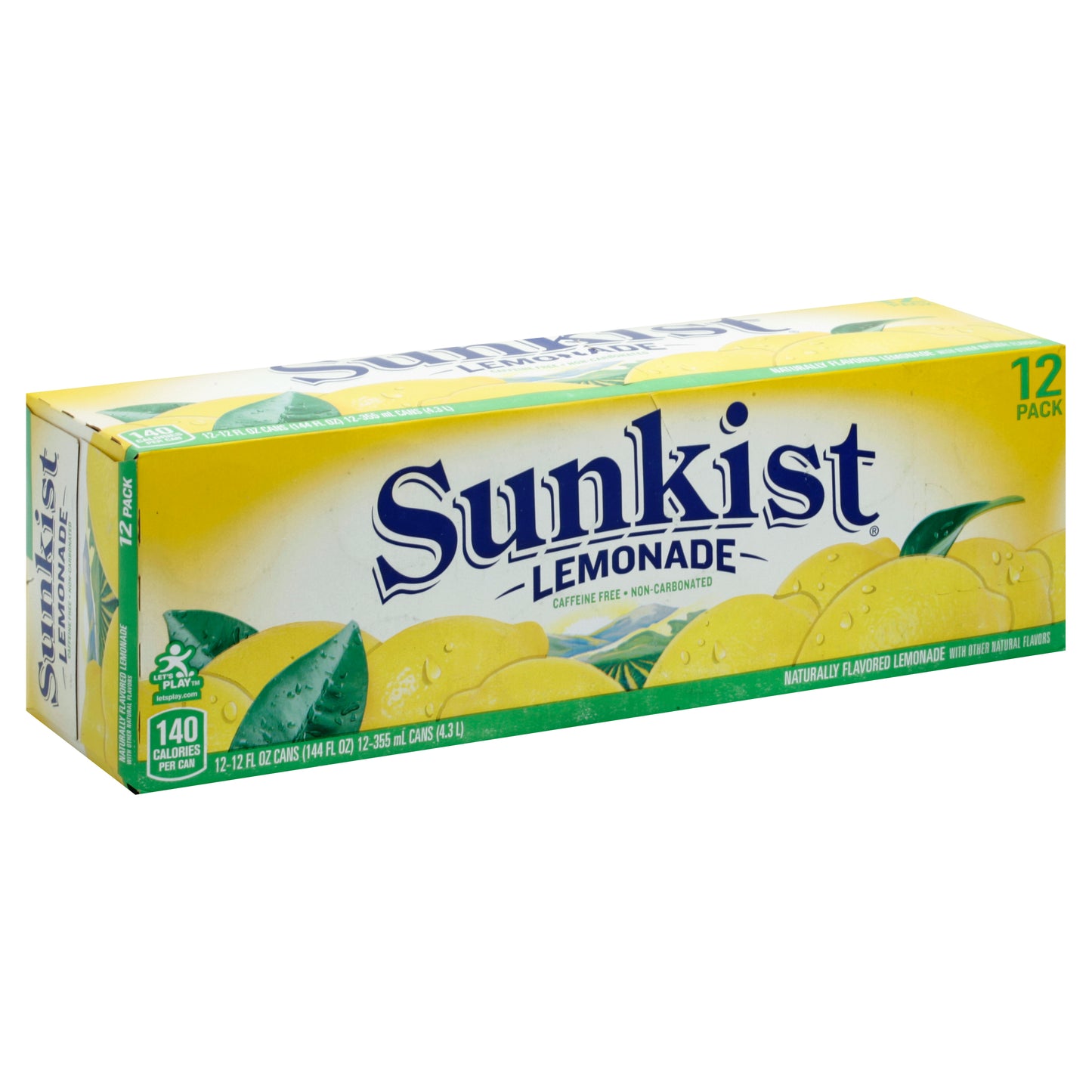 Sunkist Lemonade 12 ea