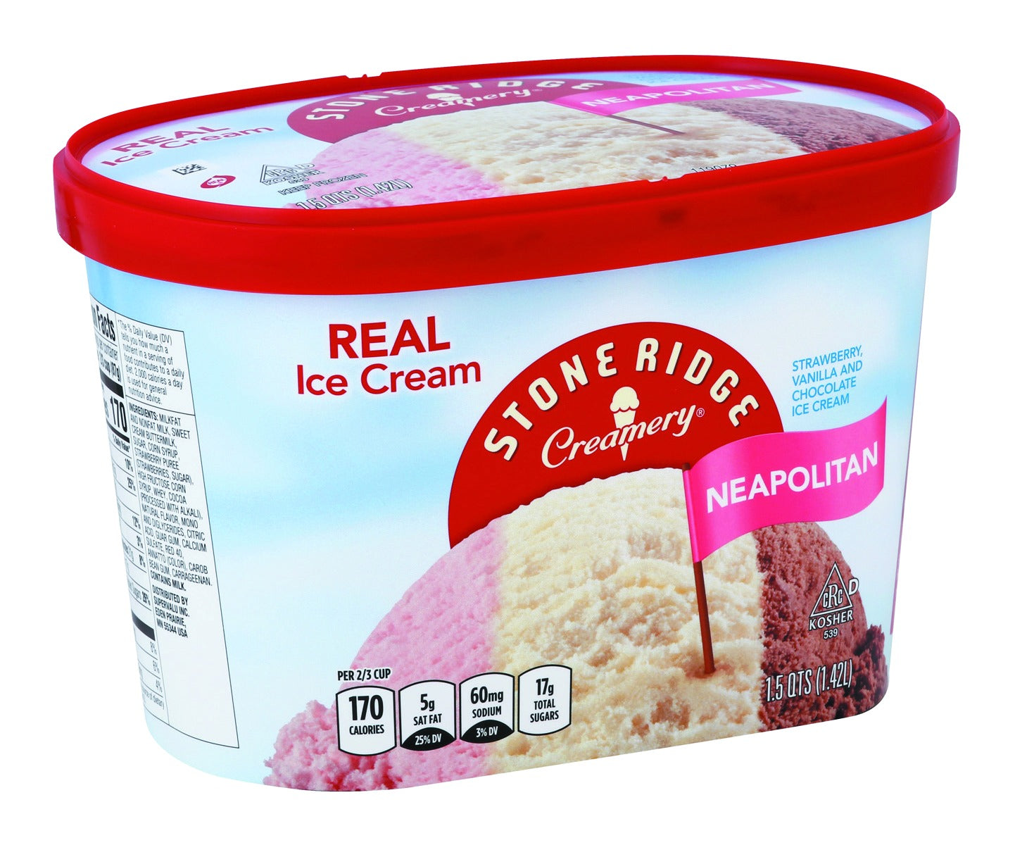 Stoneridge Ice Cream, Neapolitan