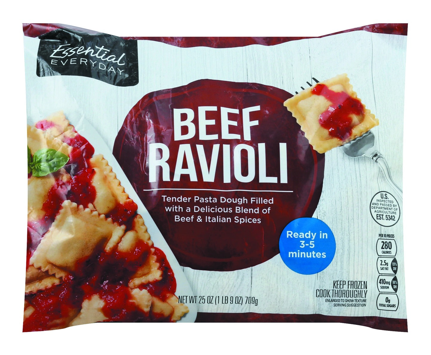 Essential Everyday Beef Ravioli