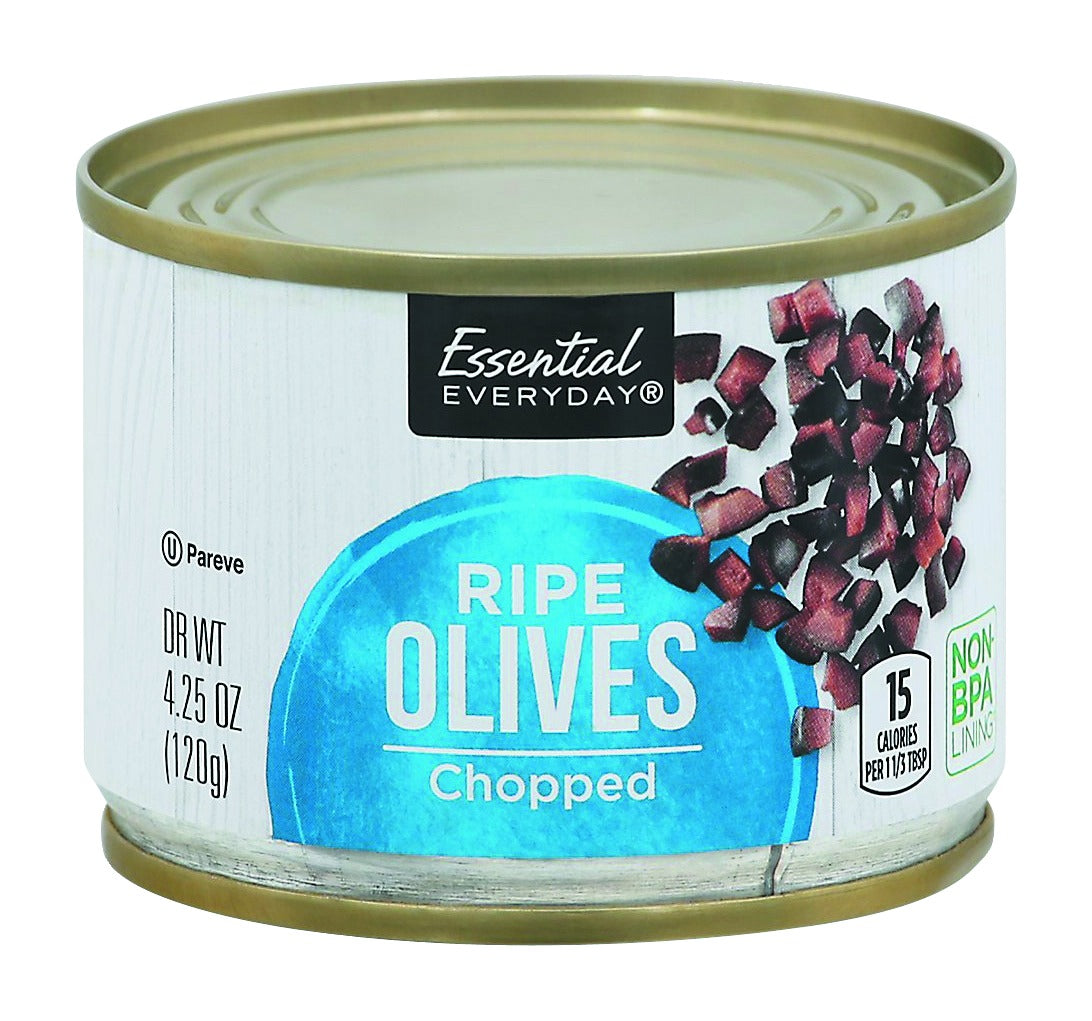 Essential Everyday Olives, Ripe, Chopped