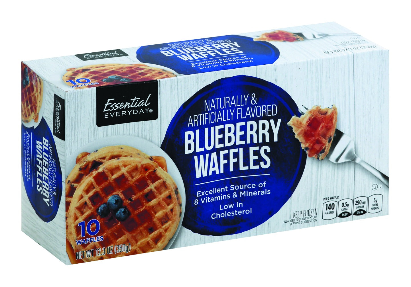 Essential Everyday Waffles, Blueberry