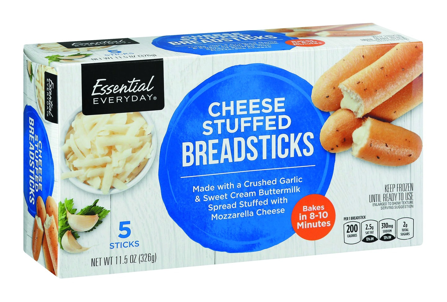 Essential Everyday Breadsticks, Cheese Stuffed