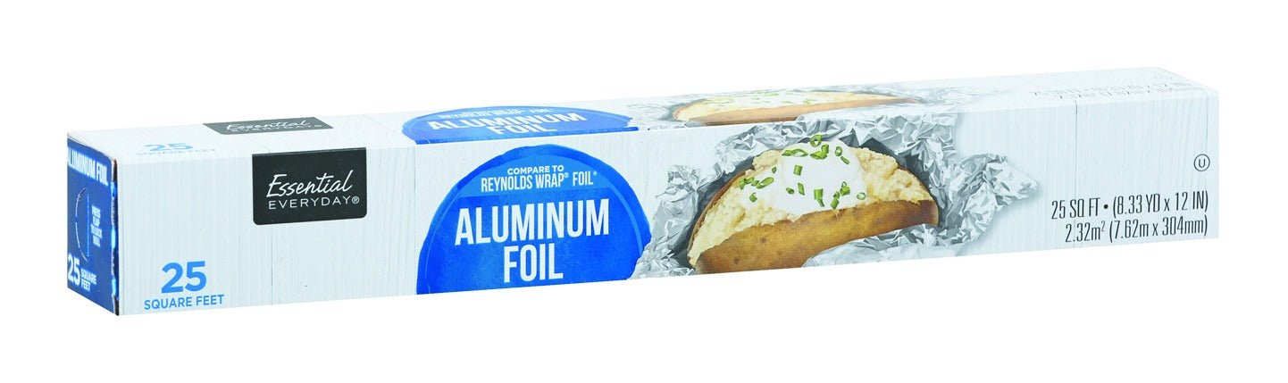 Essential Everyday Aluminum Foil - 25