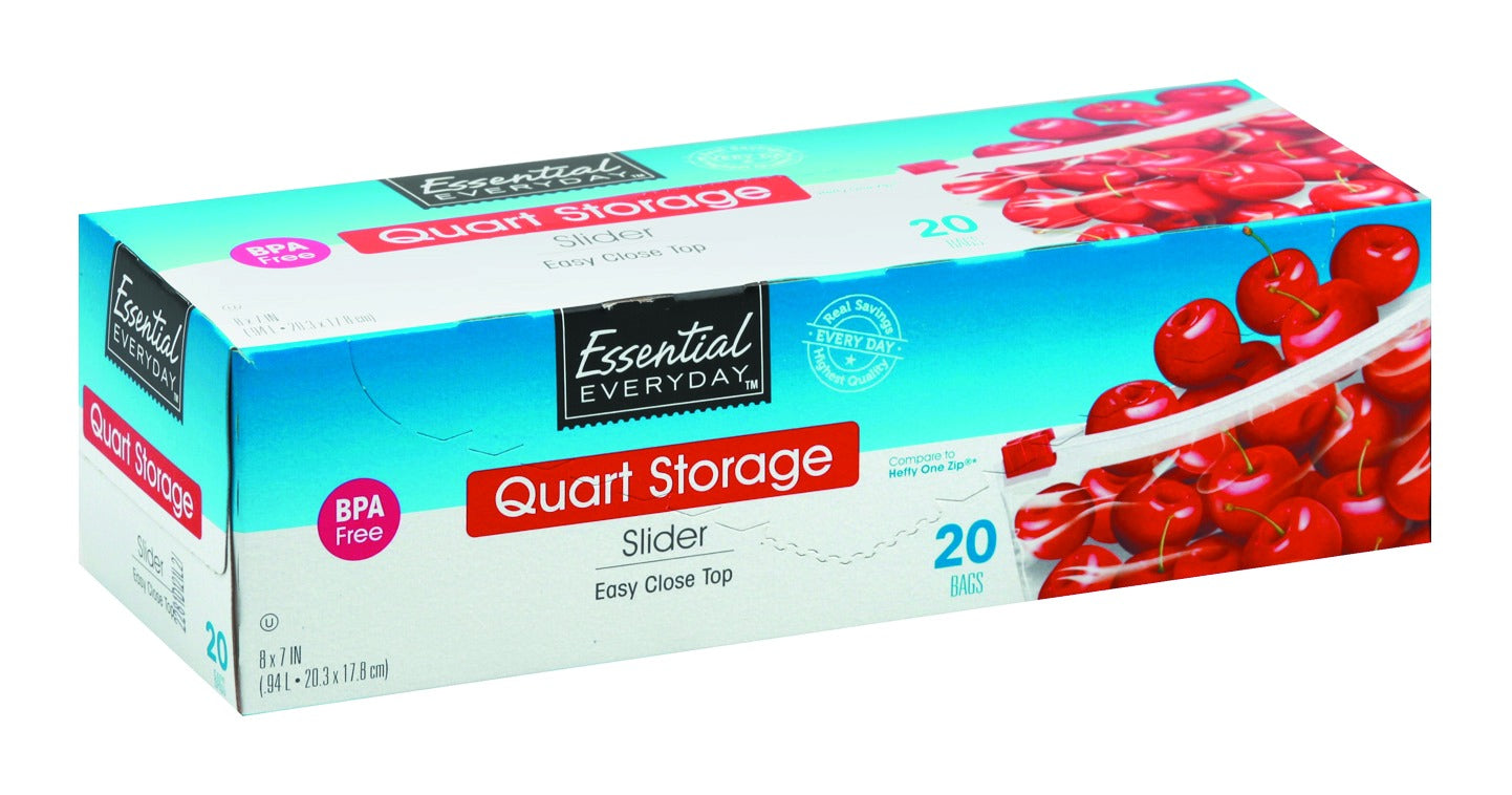 Essential Everyday Quart Storage Slider