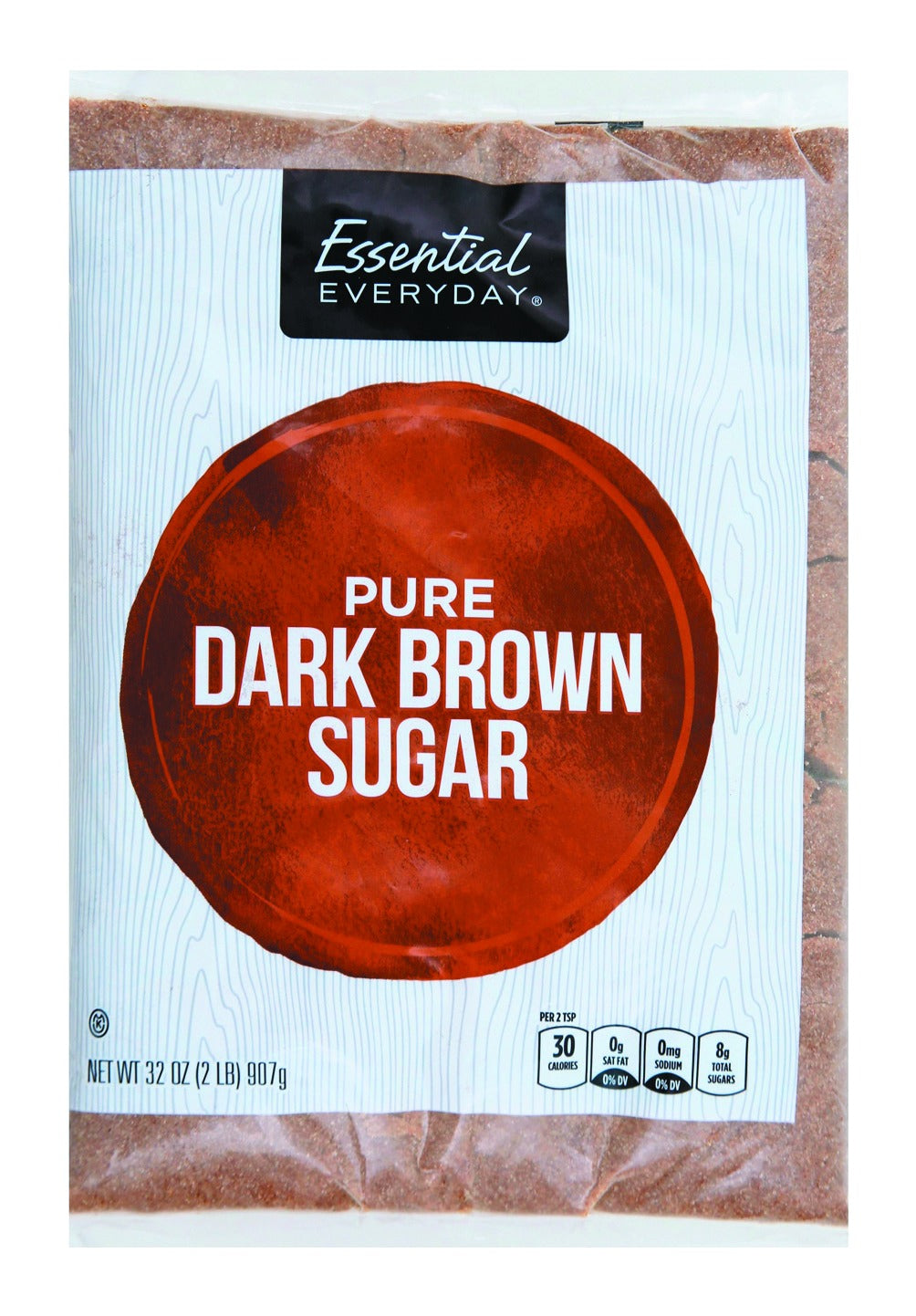 Essential Everyday Sugar, Dark Brown, Pure