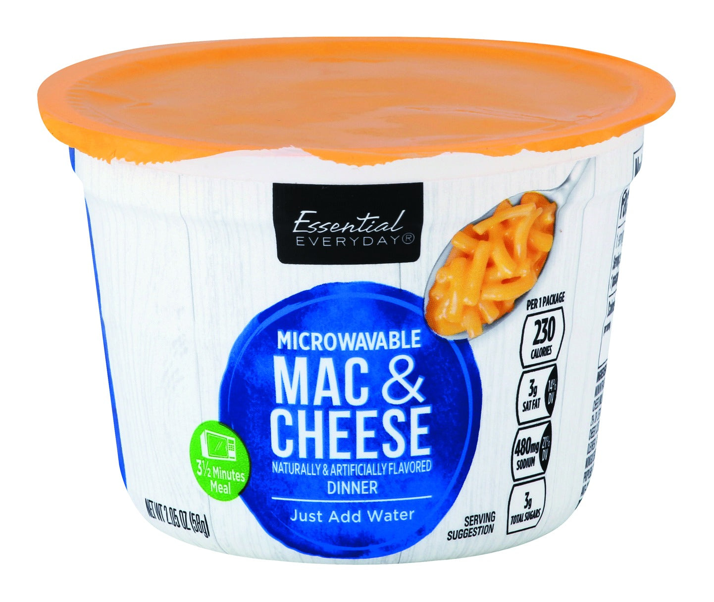 Essential Everyday Microwavable Mac & Cheese