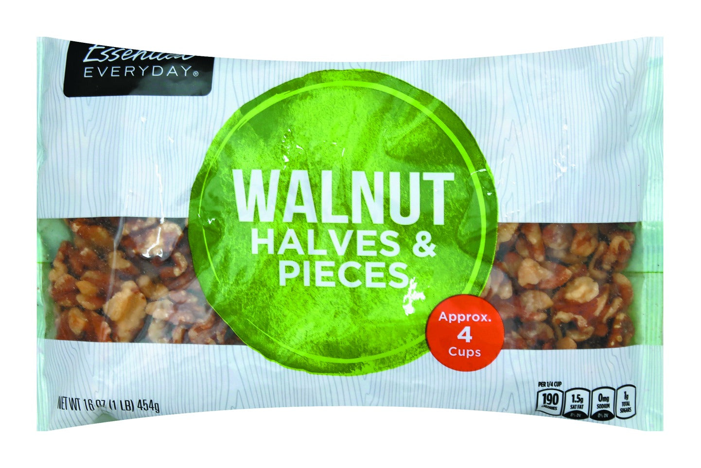 Essential Everyday Walnut Halves & Pieces - 16oz