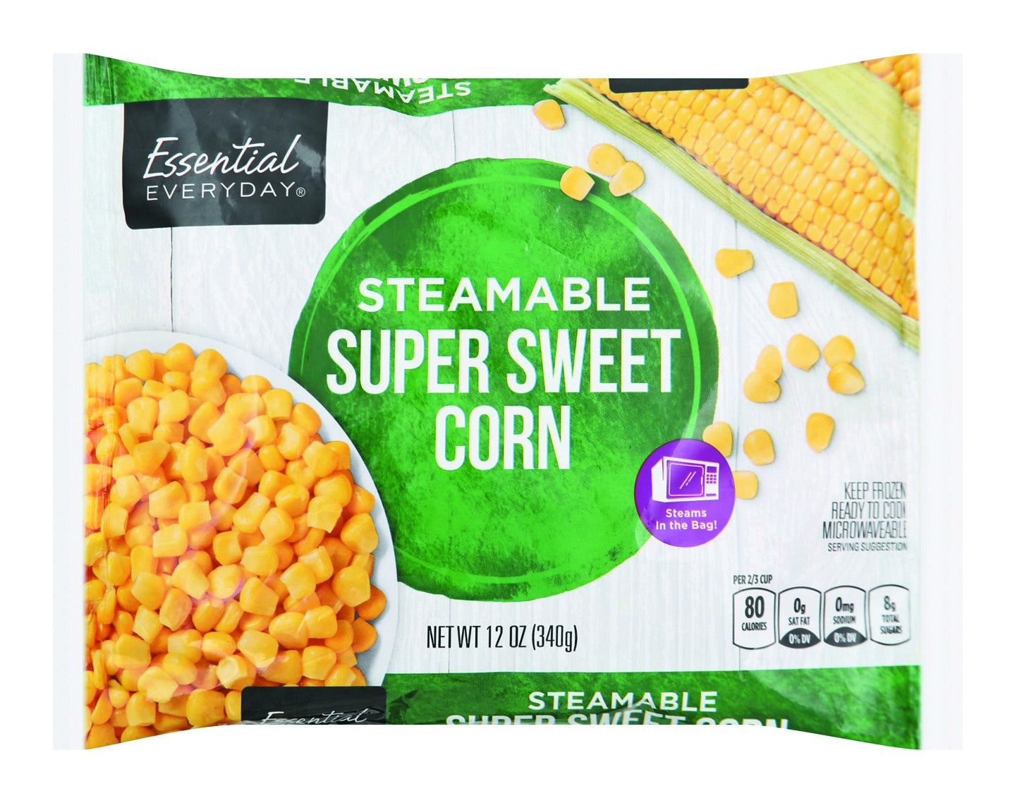 Essential Everyday Corn, Super Sweet, Steamable