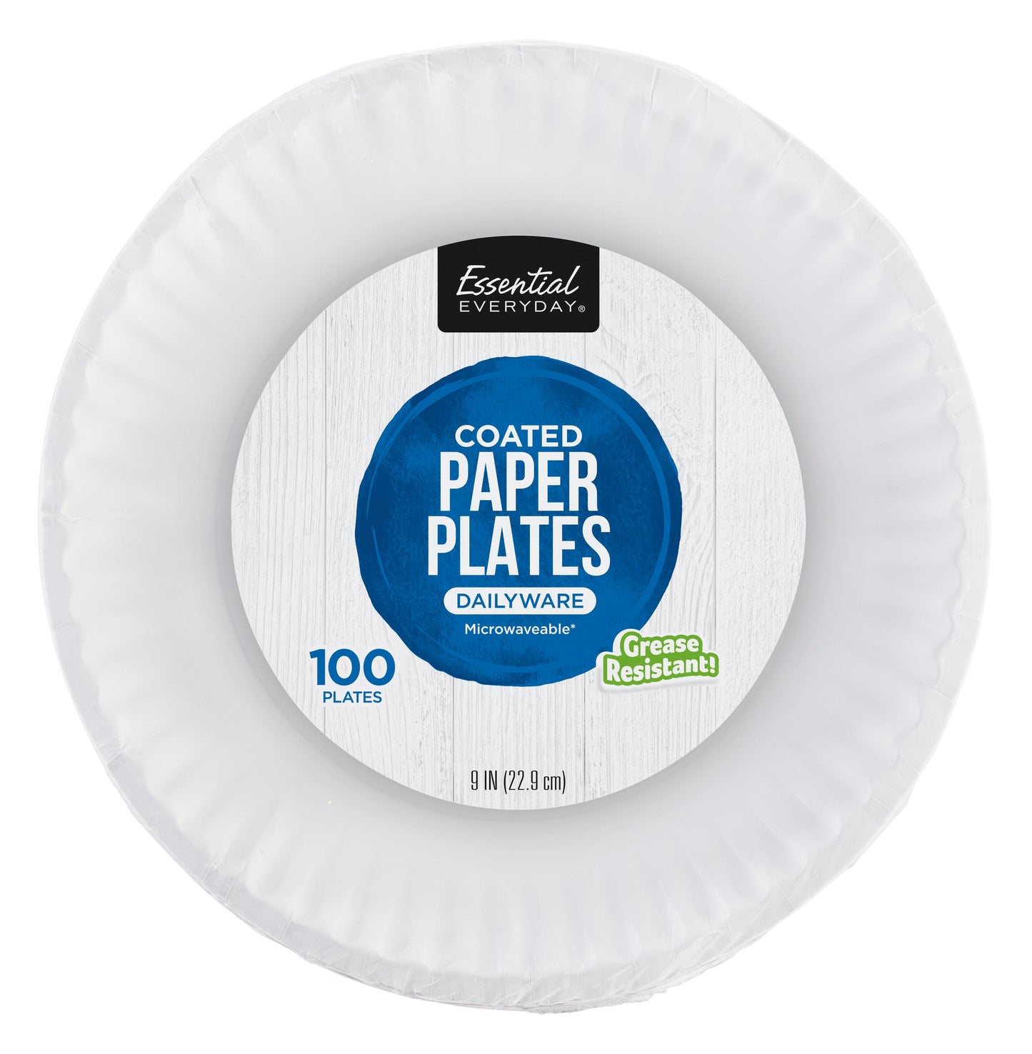 Essential Everyday Coated Paper Plates