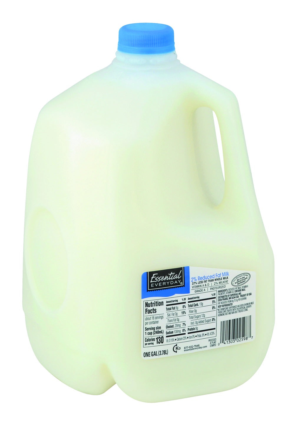 Essential Everyday Milk, 2% Reduced Fat