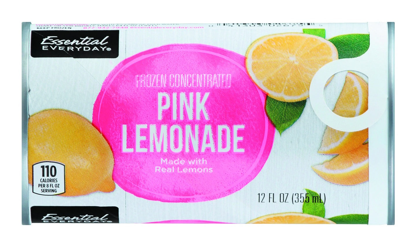 Essential Everyday Frozen Concentrated Pink Lemonade