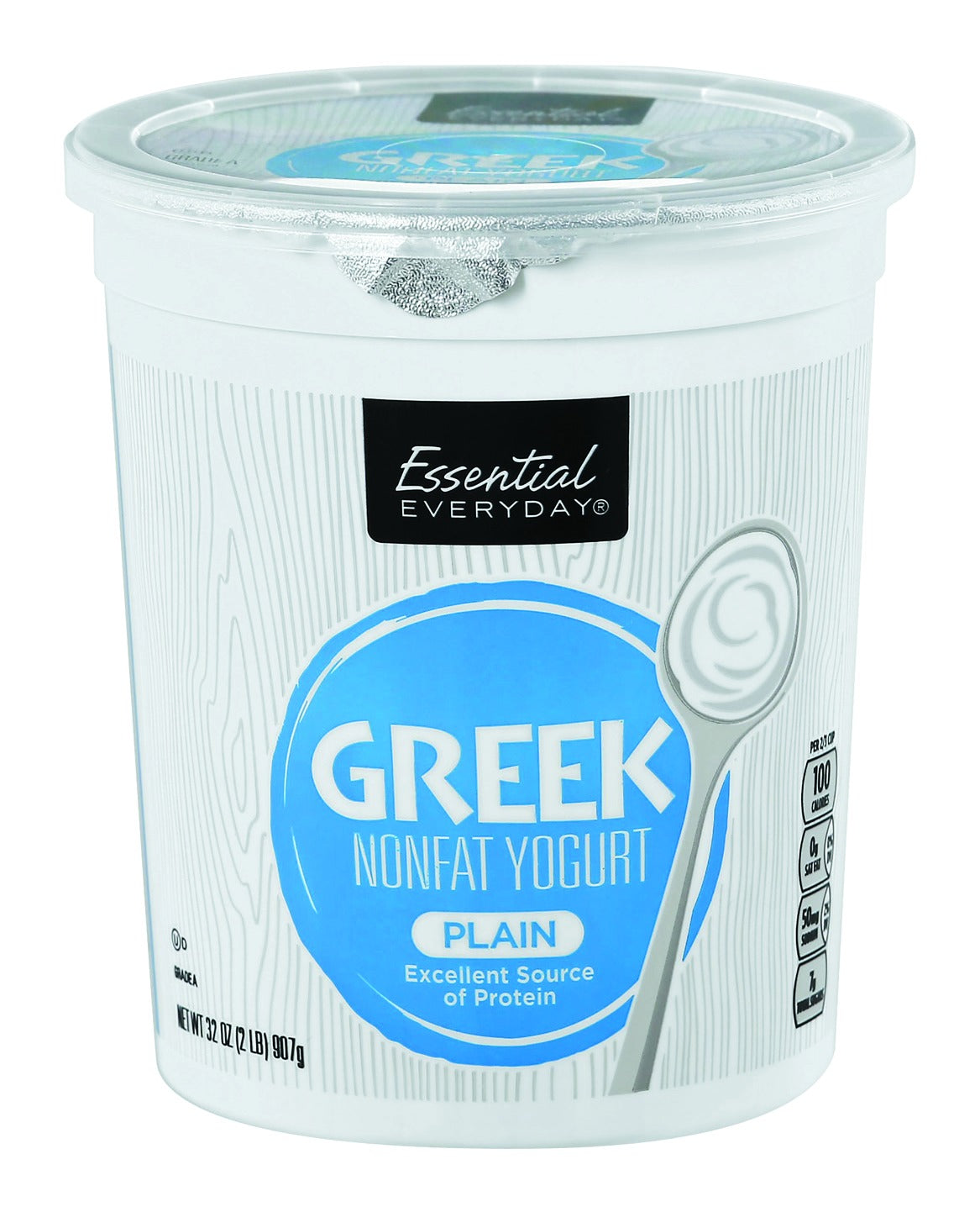 Essential Everyday Yogurt, Greek, Nonfat, Plain