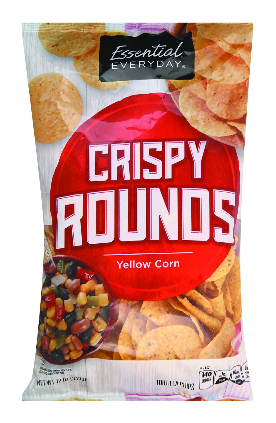 Essential Everyday Crispy Round Yellow Corn