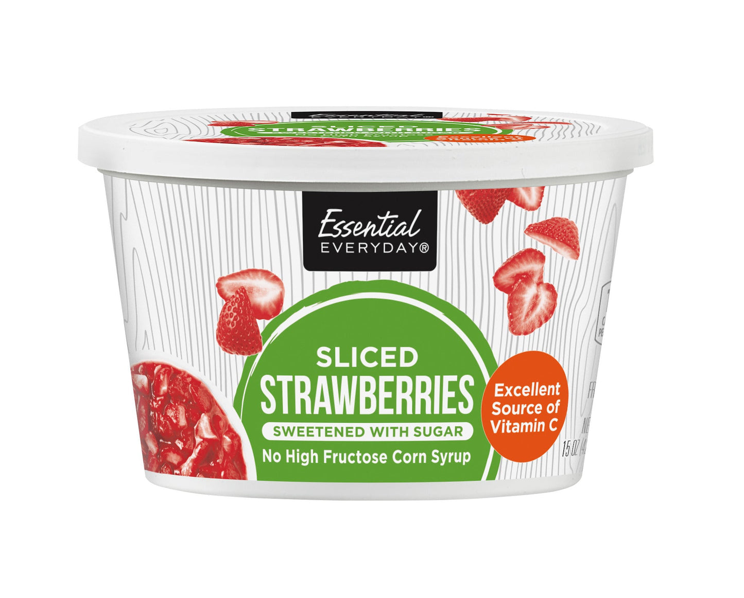 Essential Everyday Strawberries, Sliced
