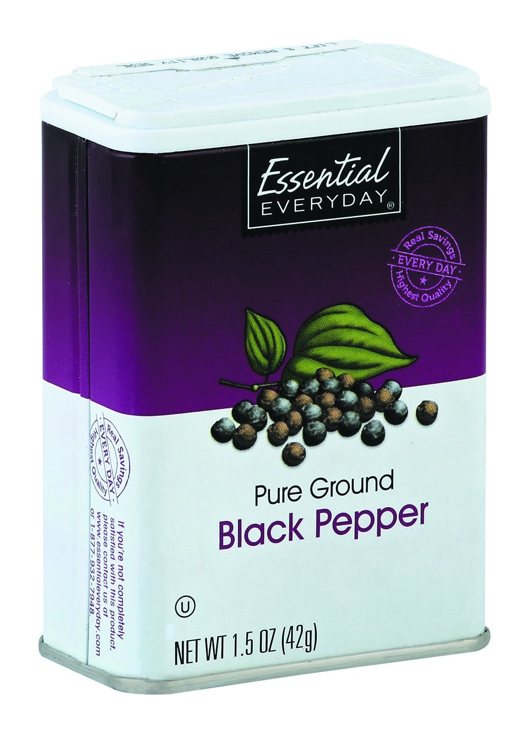 Essential Everyday Black Pepper, Pure Ground