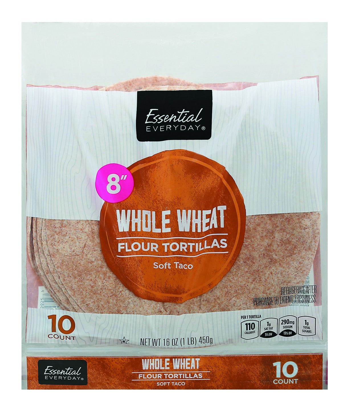 Essential Everyday Whole Wheat Flour Tortillas