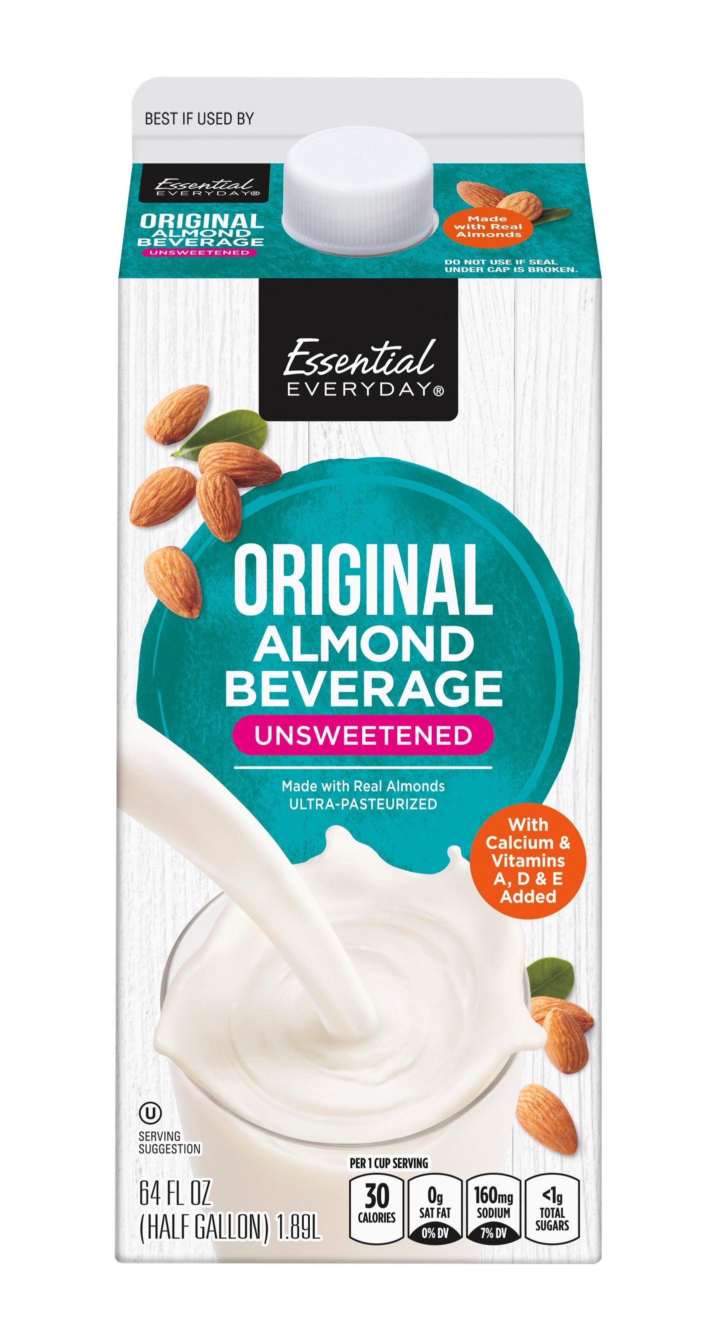 Essential Everyday Original Almond Beverage, Unsweetened