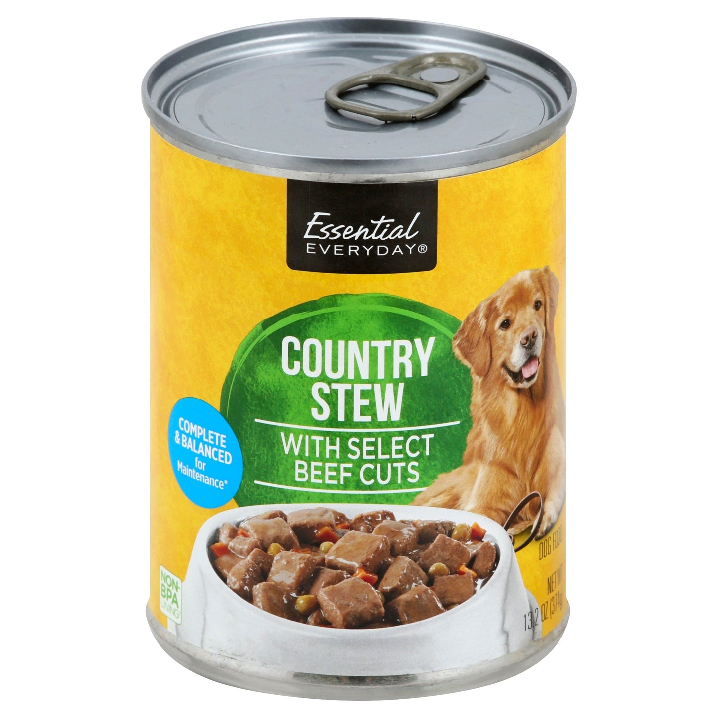 Essential Everyday Dog Food, Country Stew, with Select Beef Cuts
