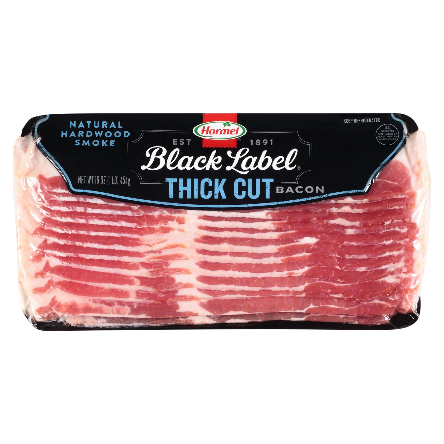 HORMEL BLACK LABEL Thick Cut Bacon, 1 lb