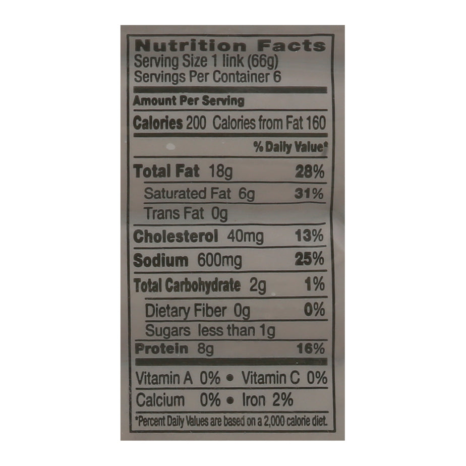 Johnsonville Smoked Brats 14 oz
