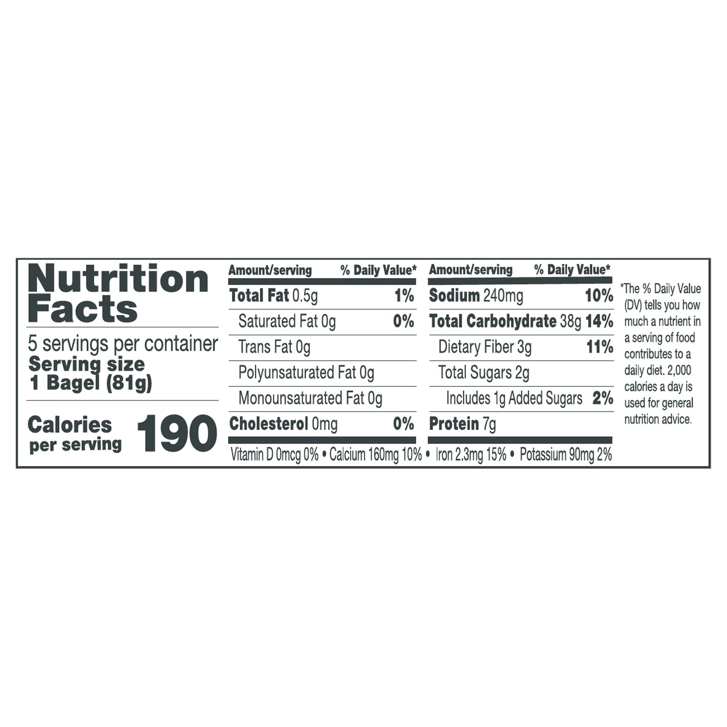 David's Deli Onion Bagels, 5 ct