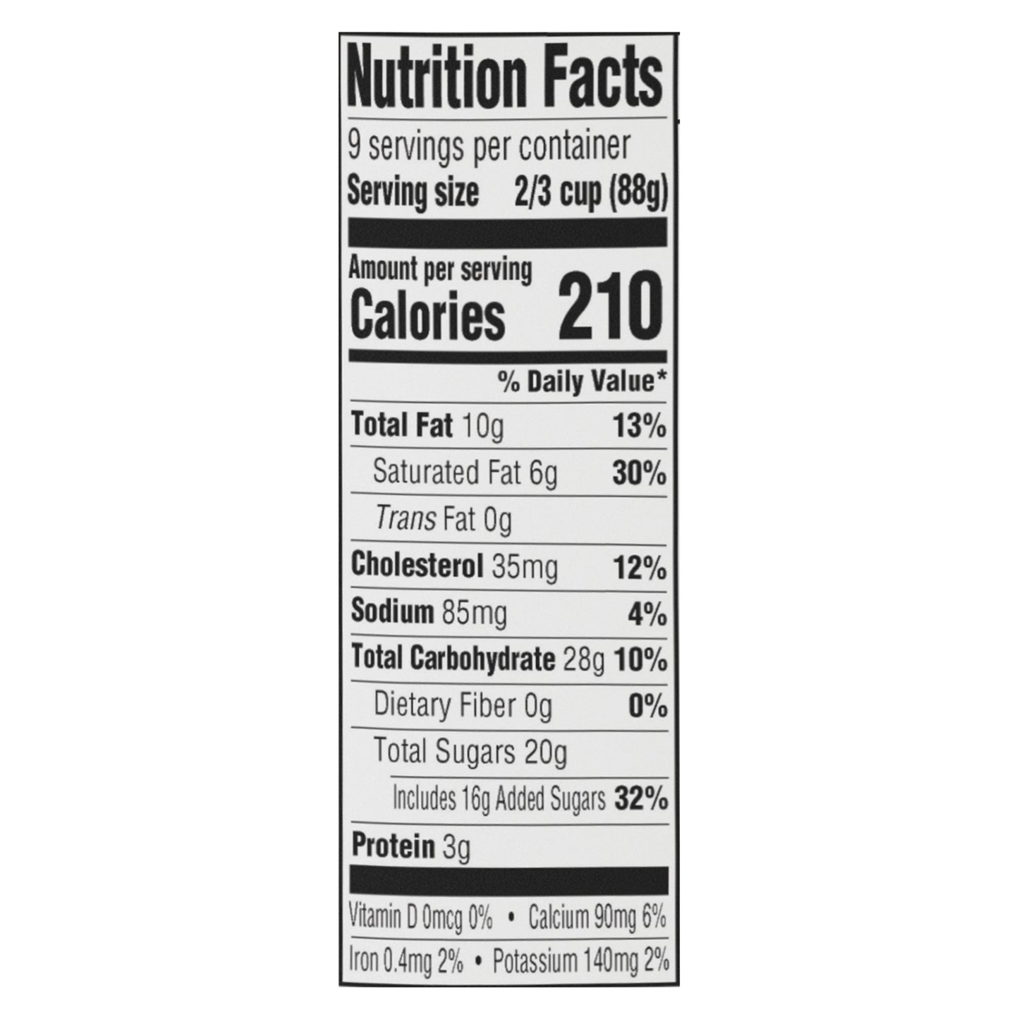Kemps Chocolate Chip Cookie Dough Ice Cream 1.5 Quart