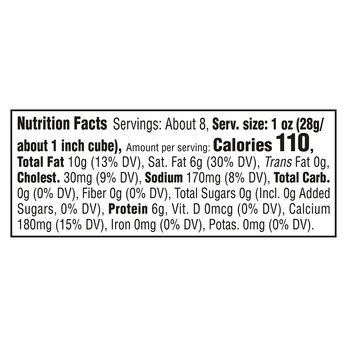 Cracker Barrel Extra Sharp Yellow Cheddar Cheese, 8 oz Block