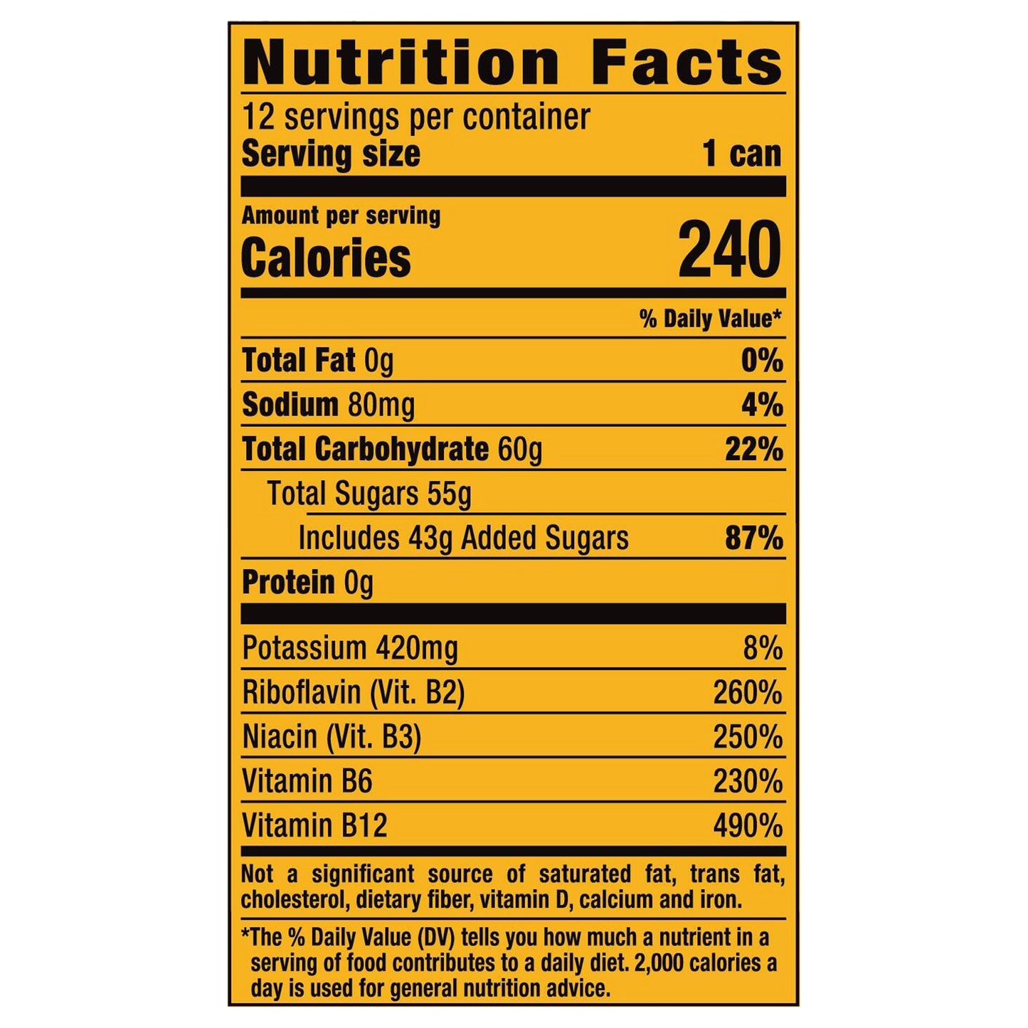Monster Juice Mango Loco Energy Drink 12 - 16 fl oz Cans