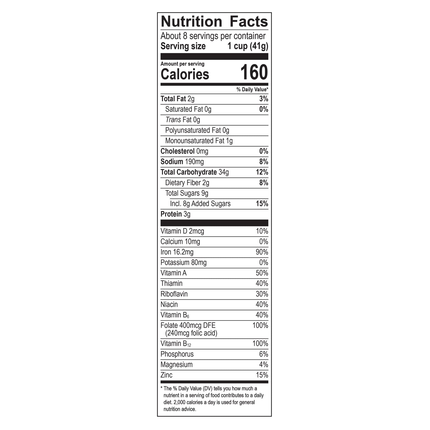 Honey Bunches of Oats Vanilla Cereal 12 oz