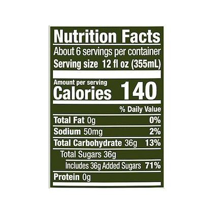 Canada Dry Caffeine Free Bold Ginger Ale 2 lt