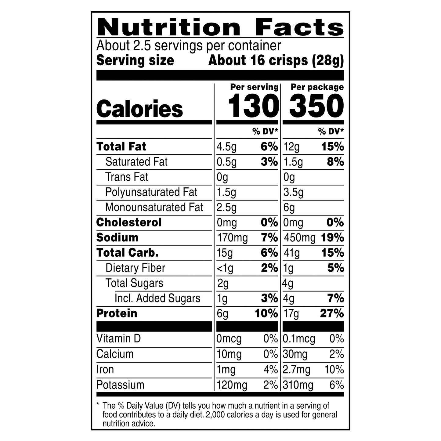 Quaker Protein Rice Crisps Tangy Barbecue, 2.6 Oz