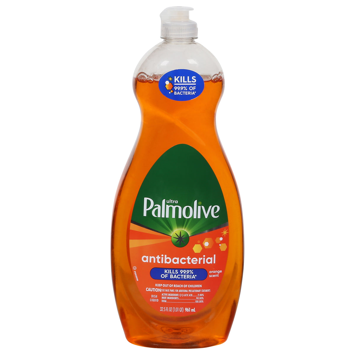 Palmolive Ultra Antibacterial Orange Scent Dish Liquid 32.5 fl oz