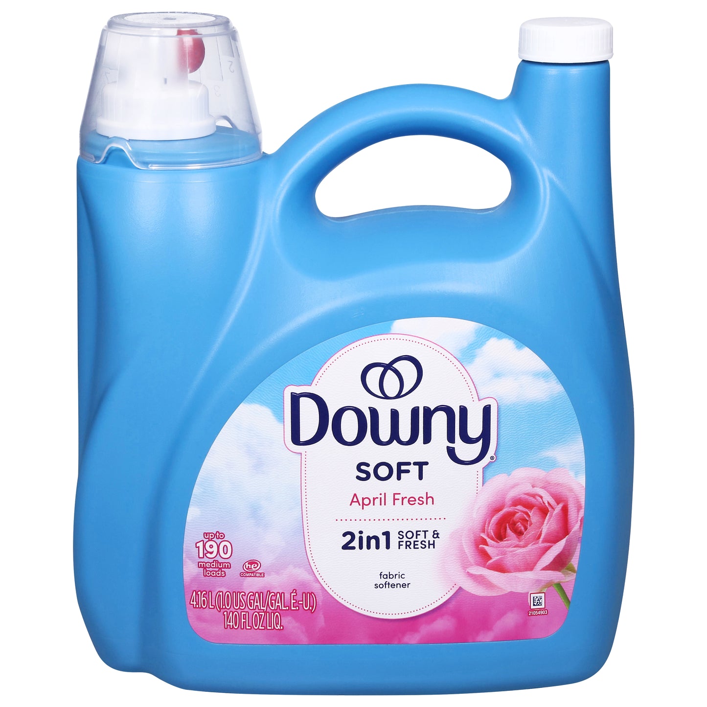 Downy Soft 2 in 1 April Fresh Fabric Softener 140 fl oz