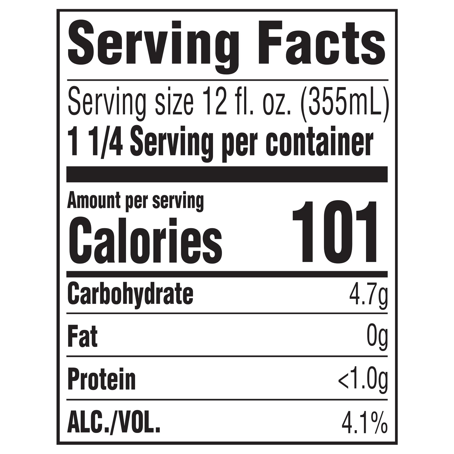 Keystone Light Beer 4 - 16 fl oz Cans