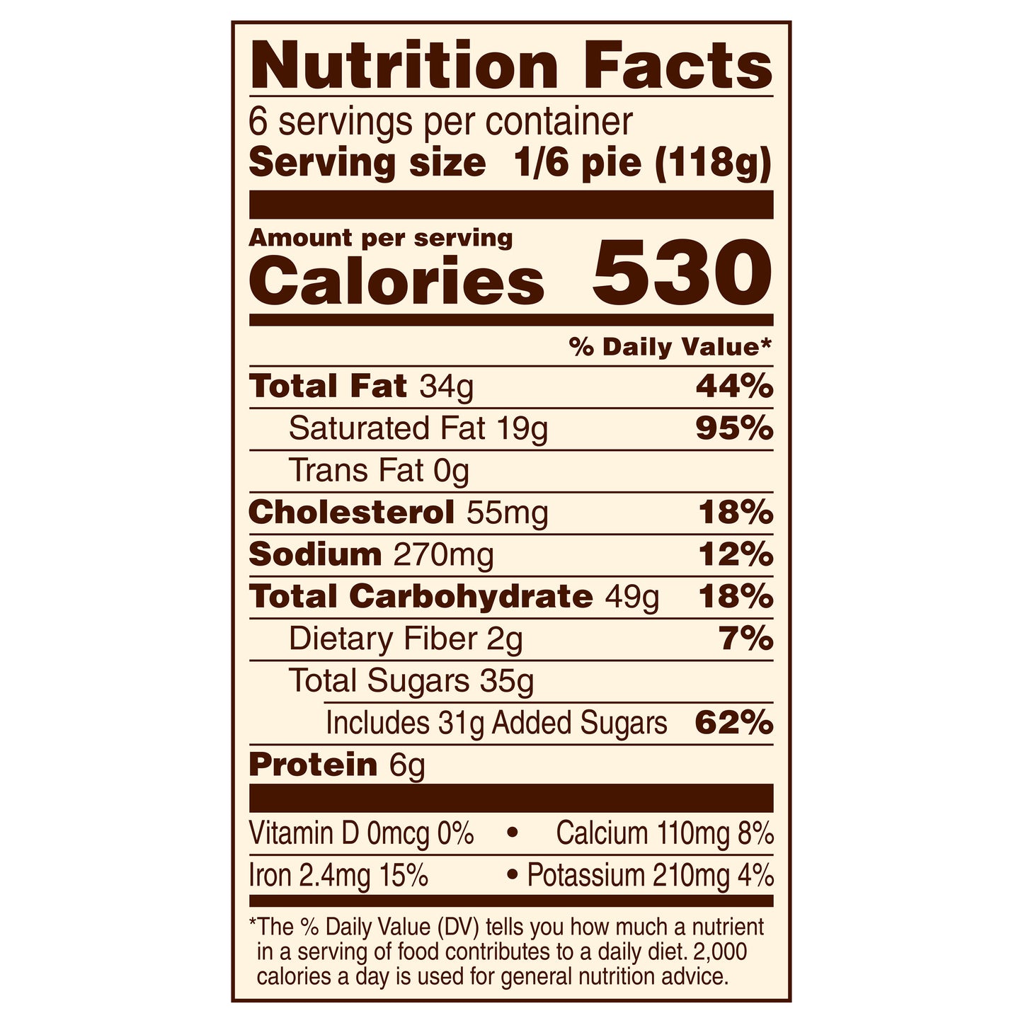 Marie Callender's Chocolate Brownie Cream Pie, Thaw and Serve, Frozen, 25 oz.
