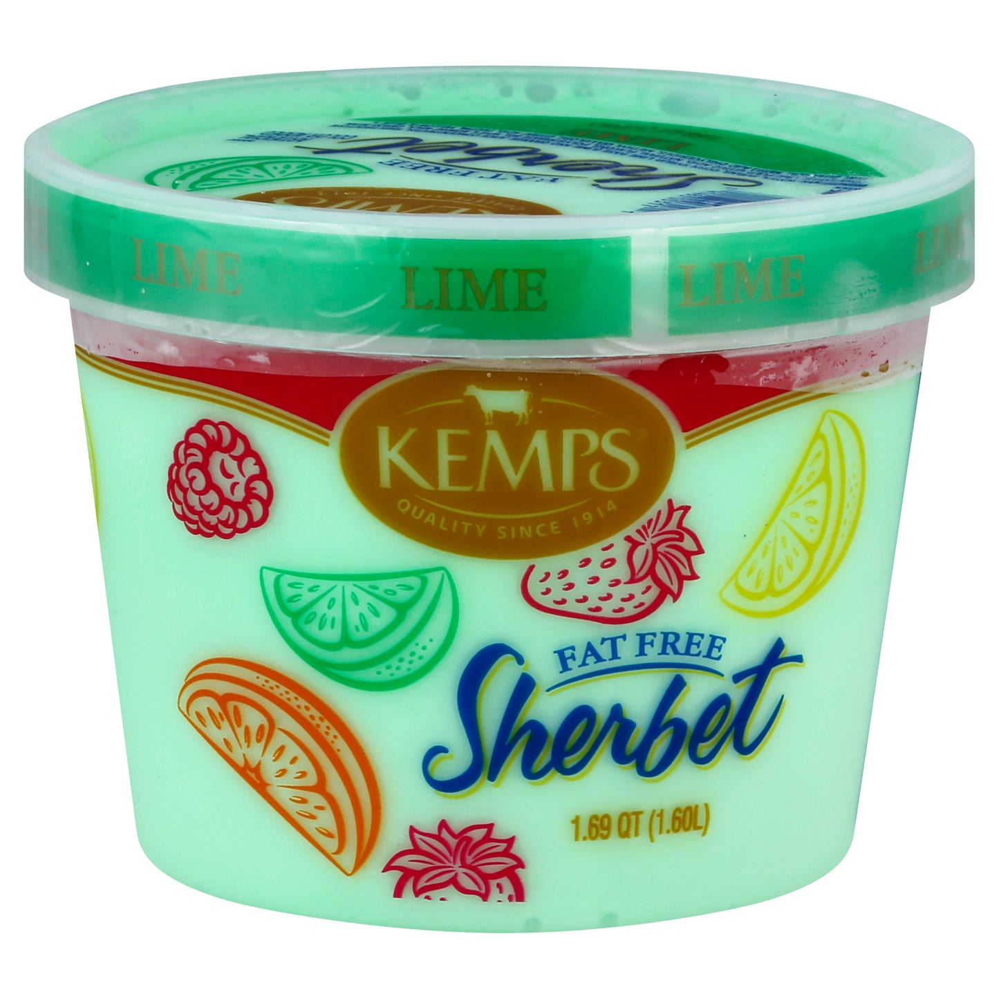 Kemps Sherbet 1.69 qt - LIME