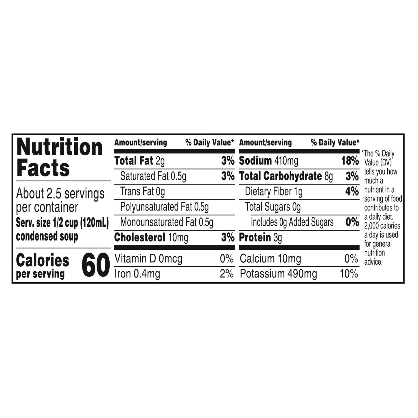 Campbell's Healthy Request Homestyle Chicken Noodle Condensed Soup 10.5 oz