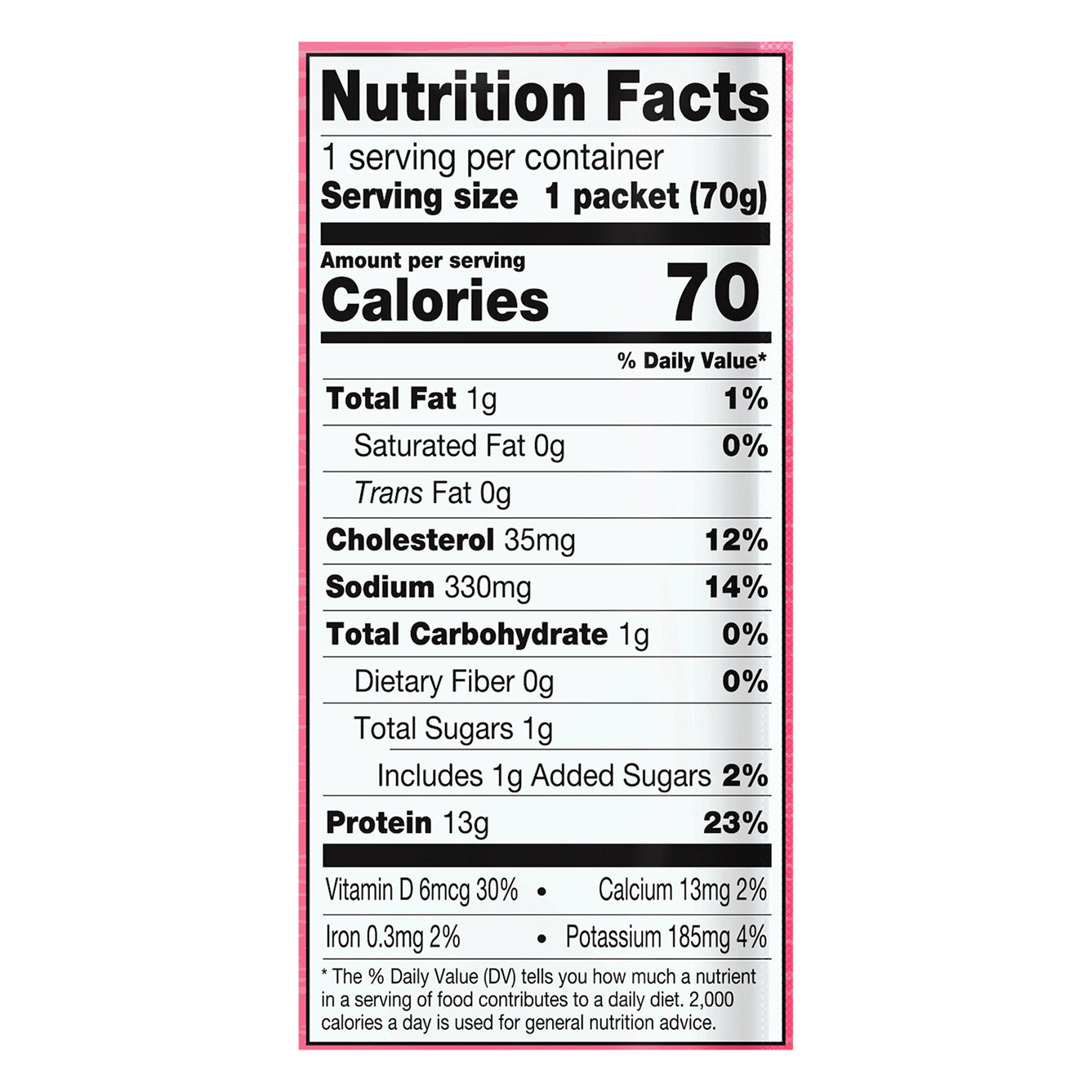 Chicken of the Sea Wild Caught Alaskan Pink Salmon Packet, Lemon Pepper 2.5 oz