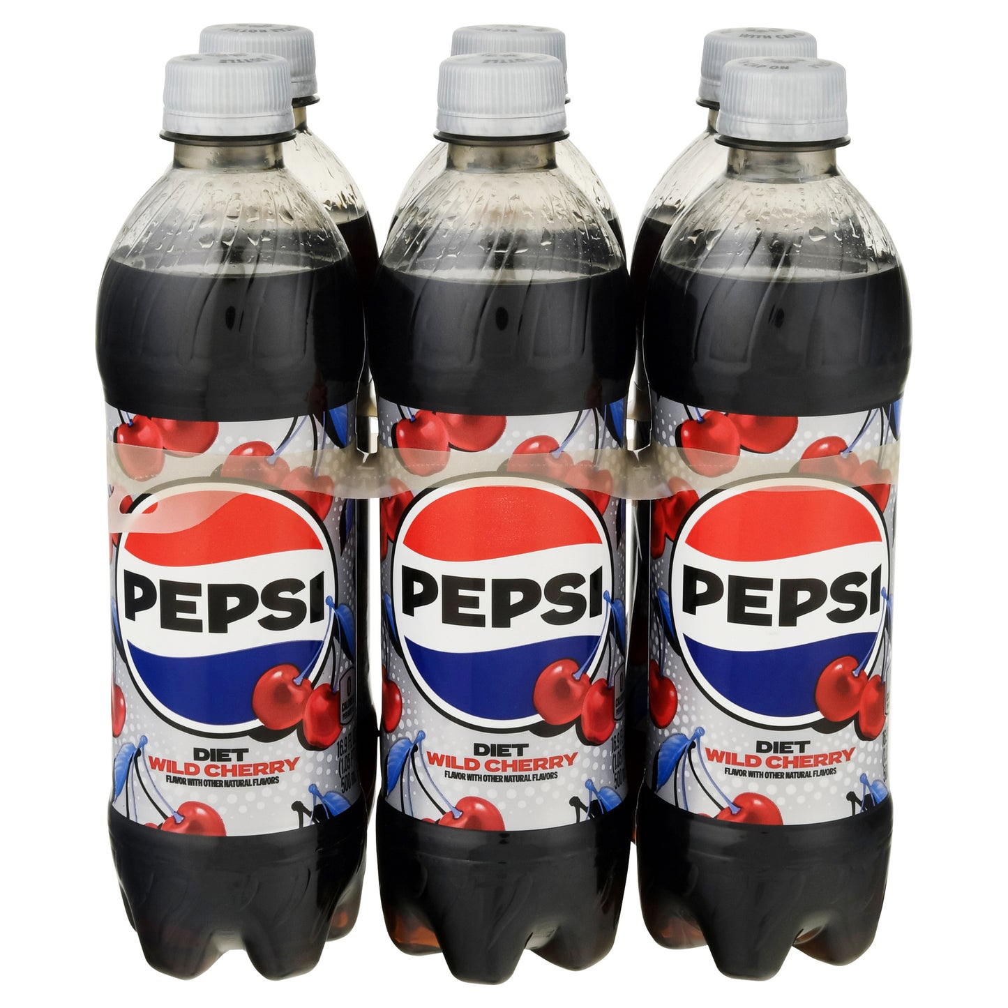 Pepsi Diet Wild Cherry Cola 6 - 16.9 fl oz Bottles