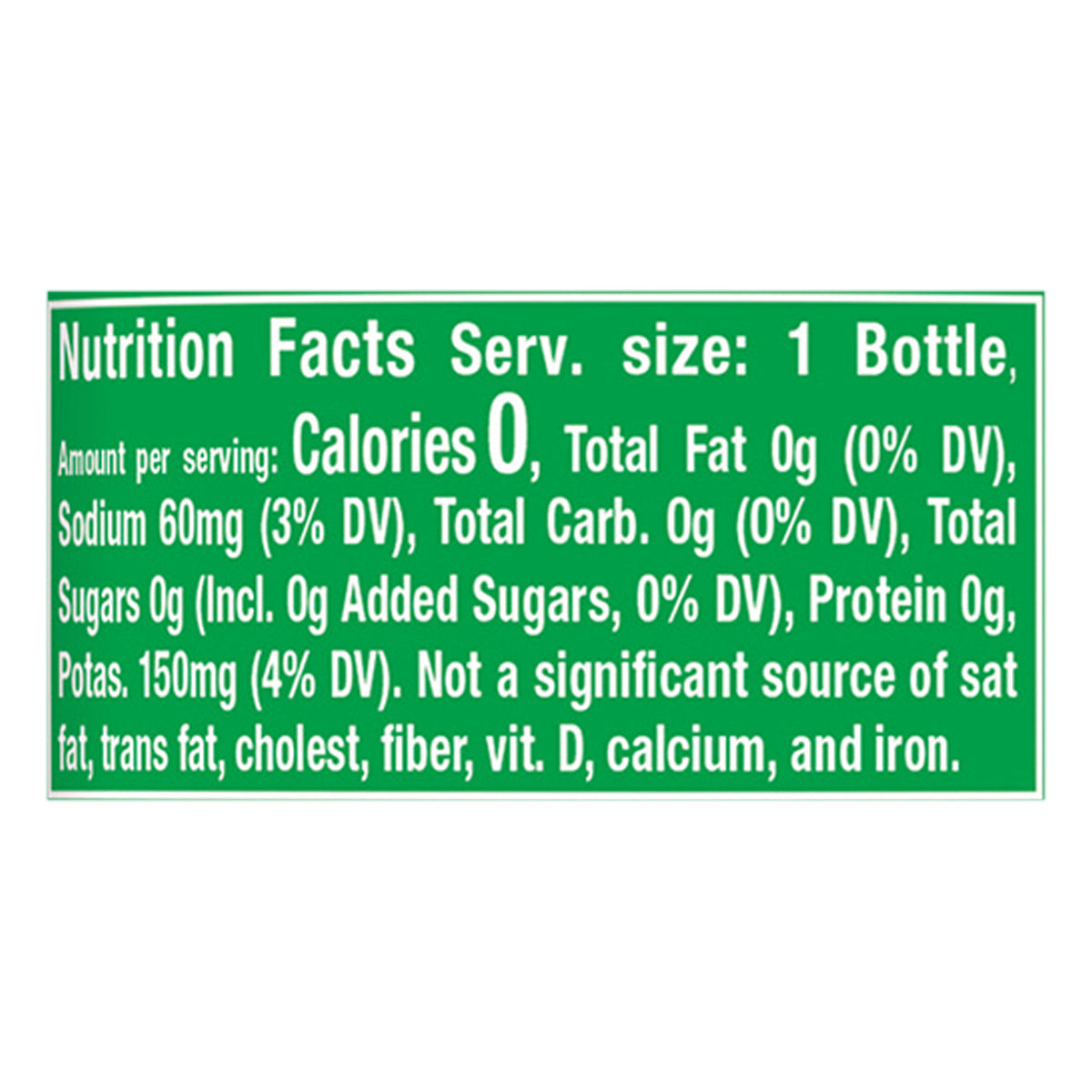 7UP Zero Sugar Lemon Lime Soda, .5 L bottles, 6 pack