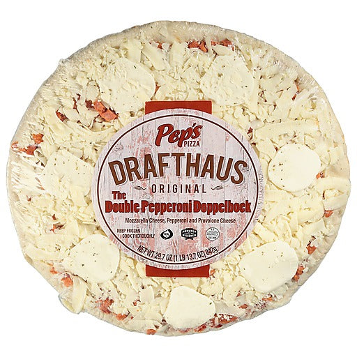 Pep's Drafthaus Original The Double Pepperoni Doppelbock Pizza