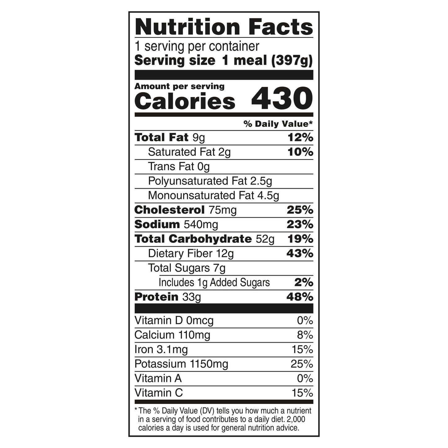 Healthy Choice MAX Protein Bowl Tex Mex Chicken, 33g Protein, High Protein Frozen Meal, 14 oz. Bowl