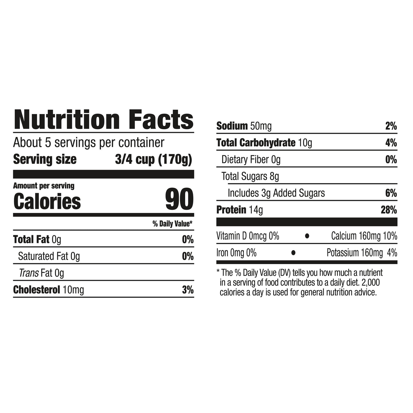 Dannon Light + Fit Vanilla Greek Nonfat Yogurt, 32 OZ Yogurt Tub