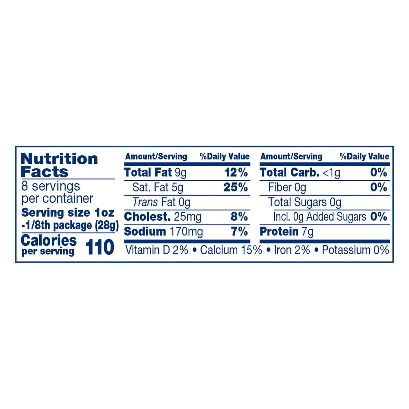 Crystal Farms Marble Jack Cheese Block, 8 oz