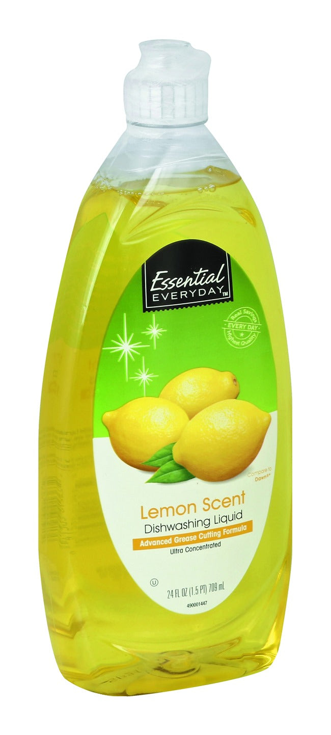 Essential Everyday Lemon Scent Dishwashing Liquid