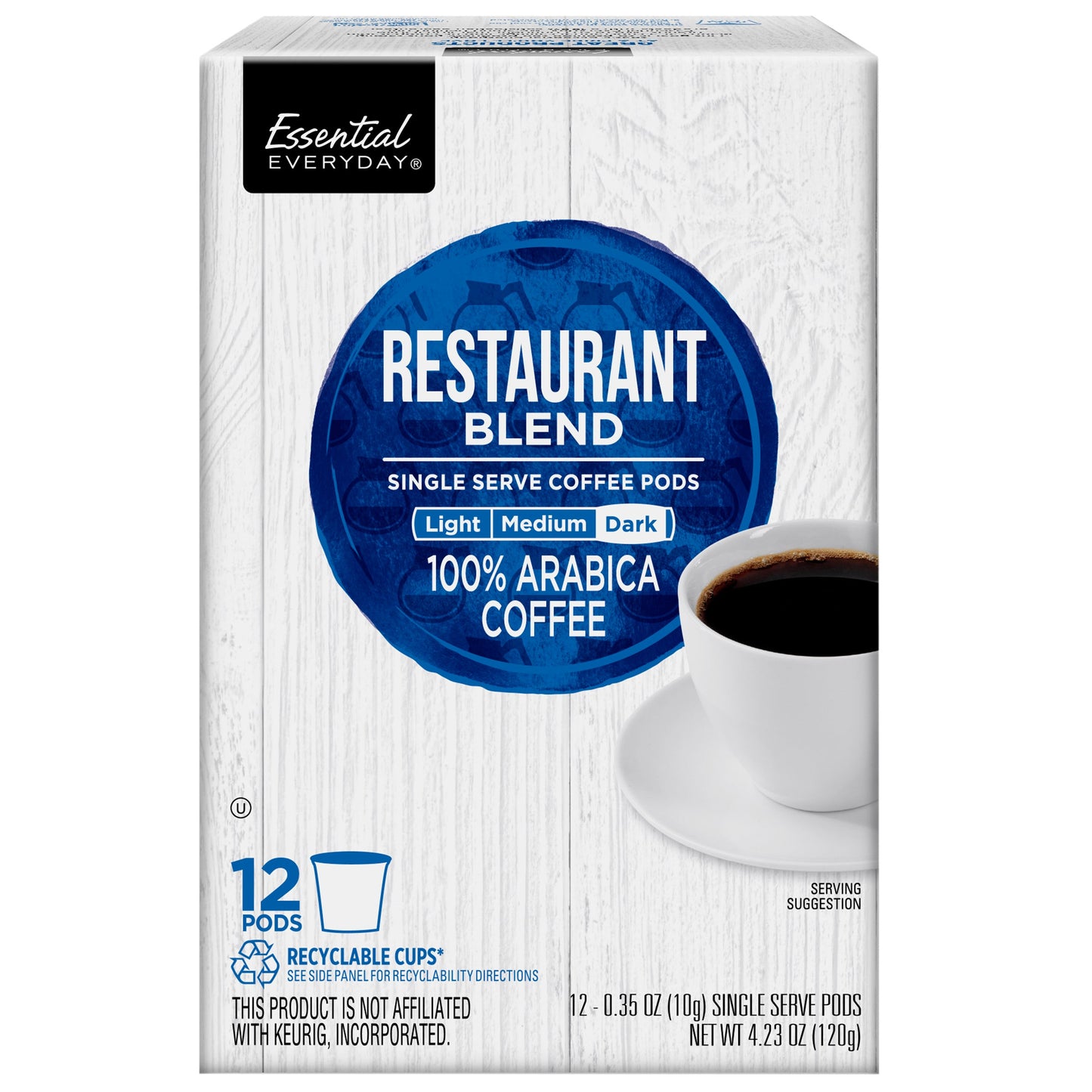 Essential Everyday Restaurant Blend Coffee Cups