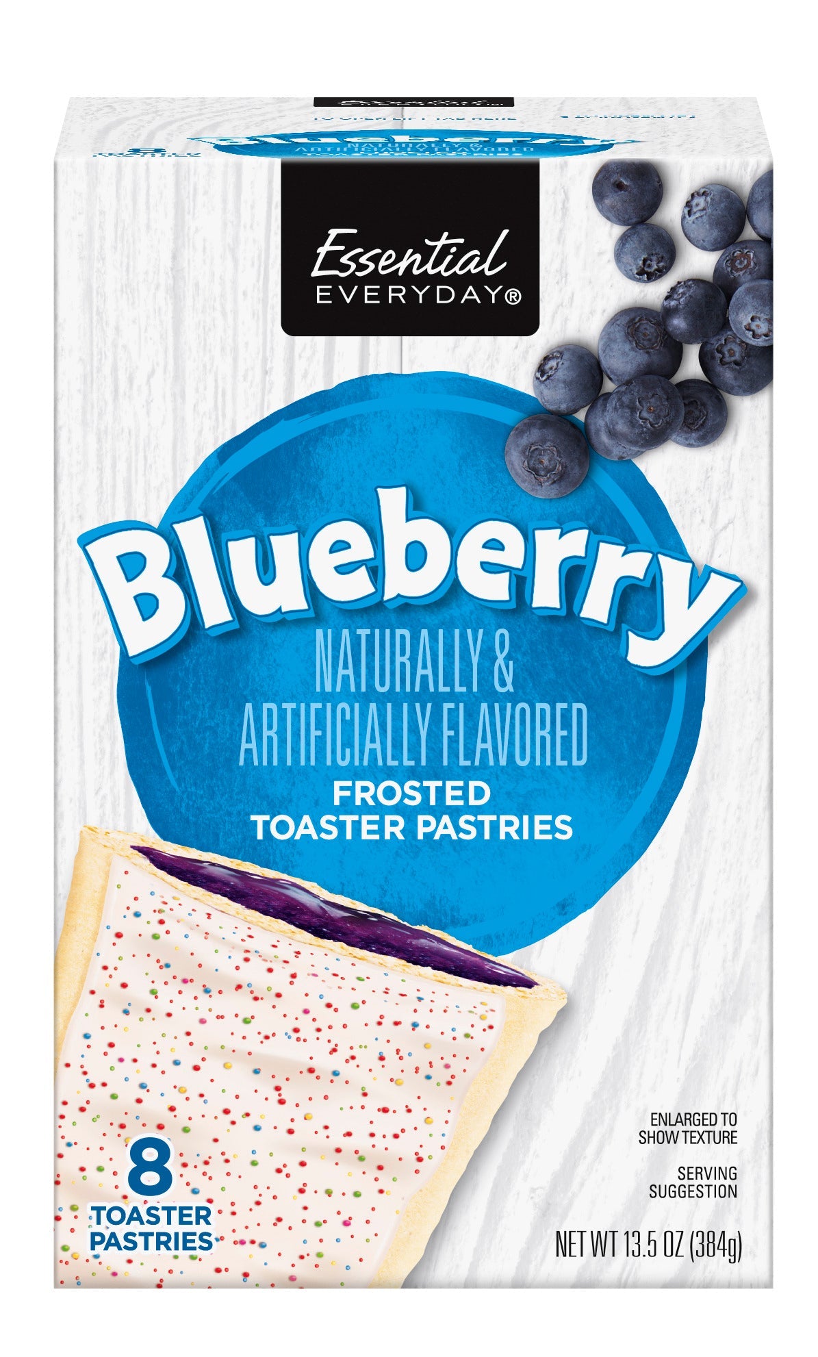Essential Everyday Blueberry Frosted Toaster Pastries
