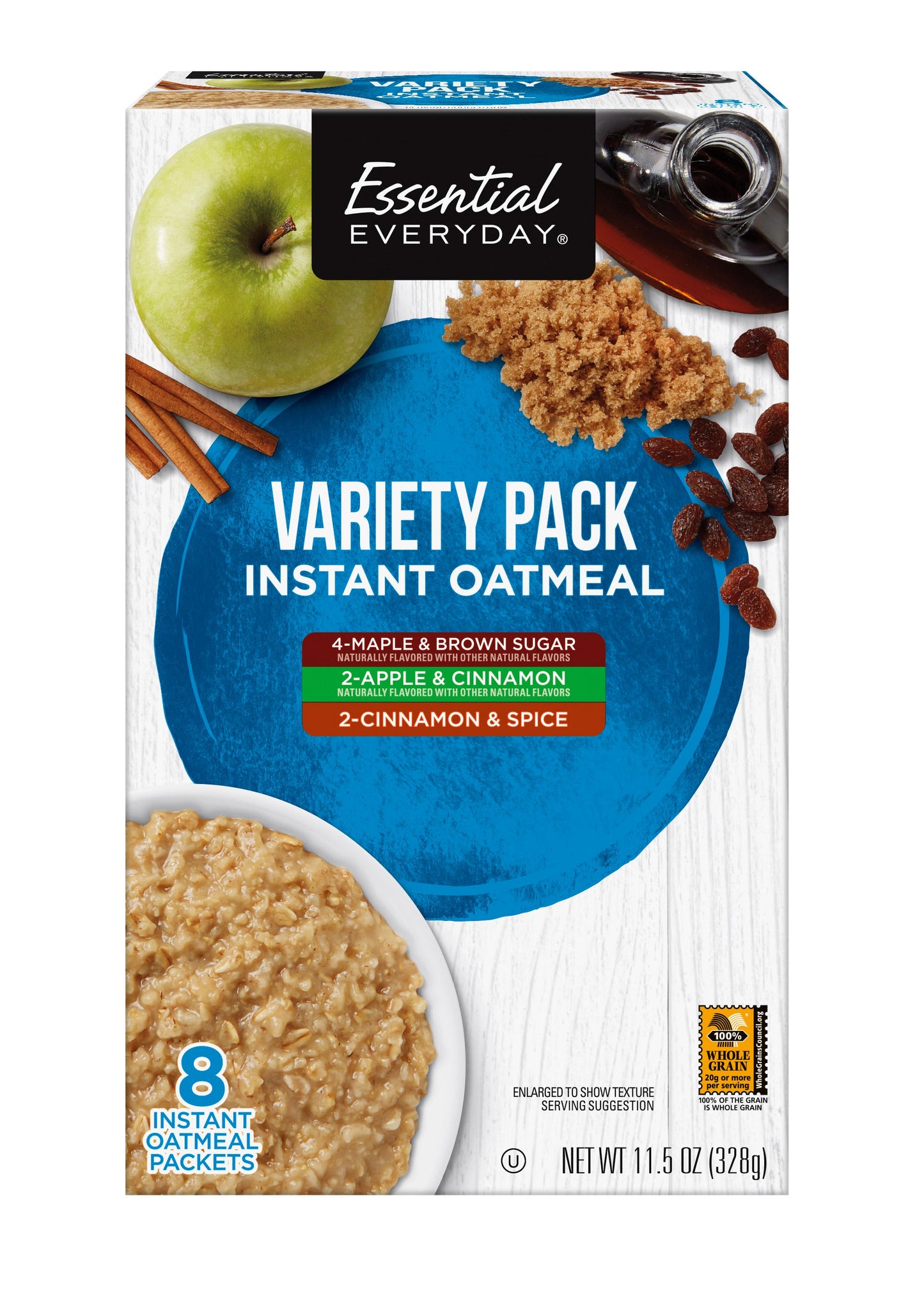 Essential Everyday Variety Pack Instant Oatmeal