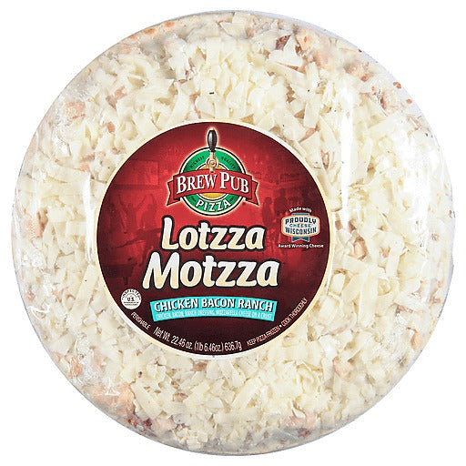 Brew Pub Pizza Lotzza Motzza Chicken Bacon Ranch