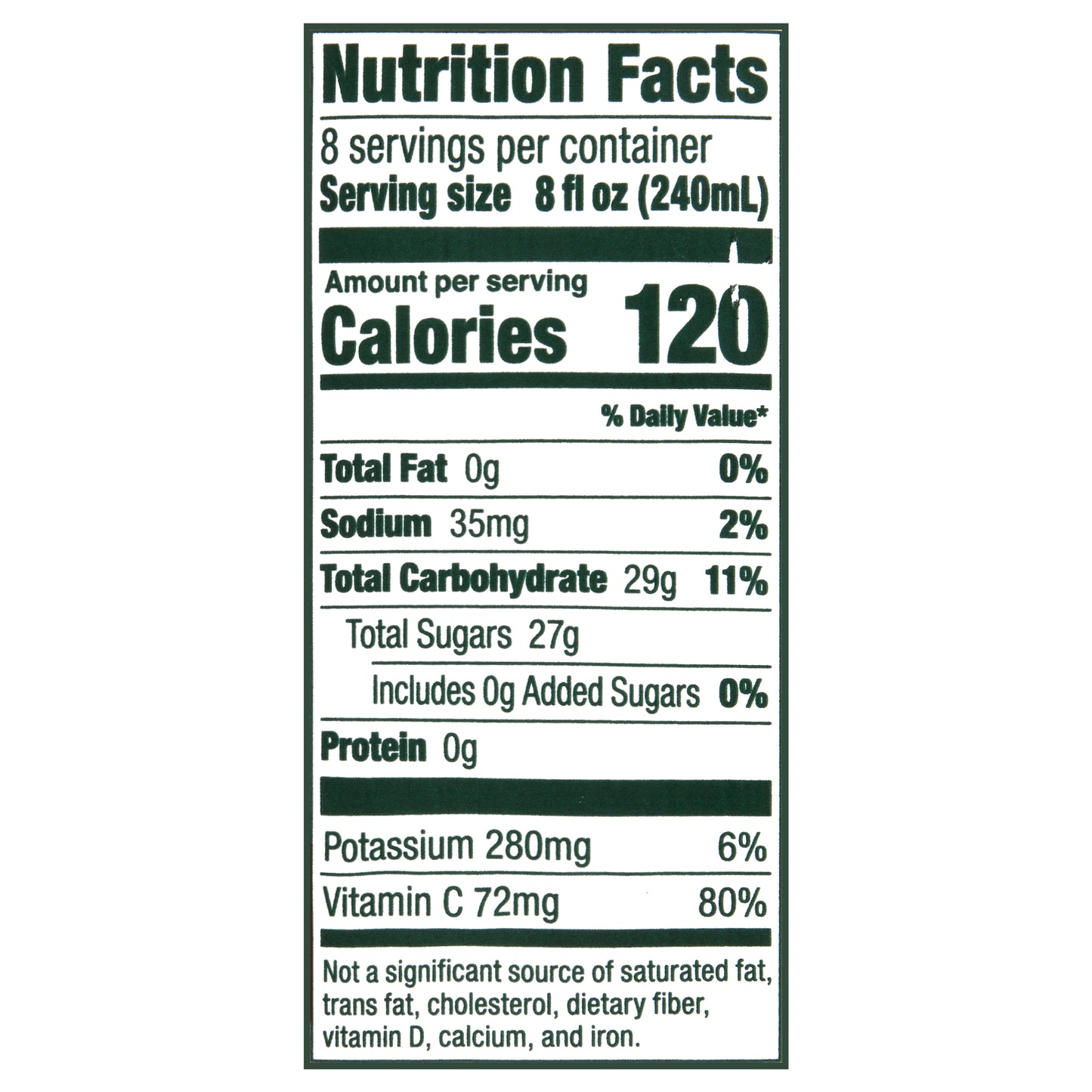 Old Orchard 100% Apple Cranberry Juice 64 fl. oz. Bottle